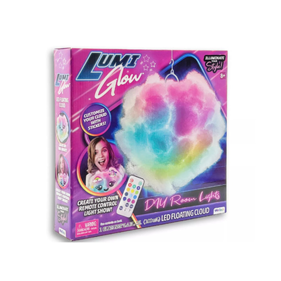 LUMIGLOW LED Light Up Lumi Cloud LED Customizable Floating Cloud Light Set NIB - Picture 1 of 4